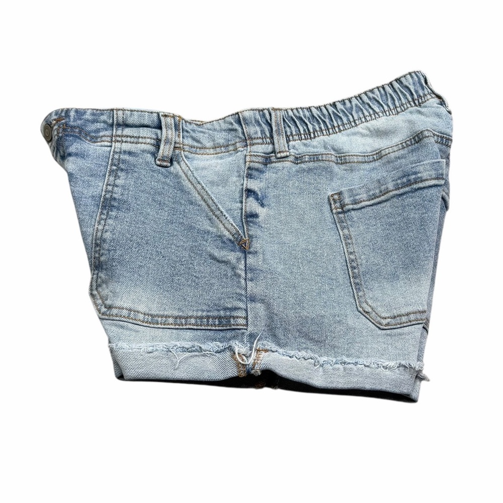 REgeneration by Celebrity Pink Light Wash Mid Rise Cuffed Utility Shorts - Small - Picture 3 of 11